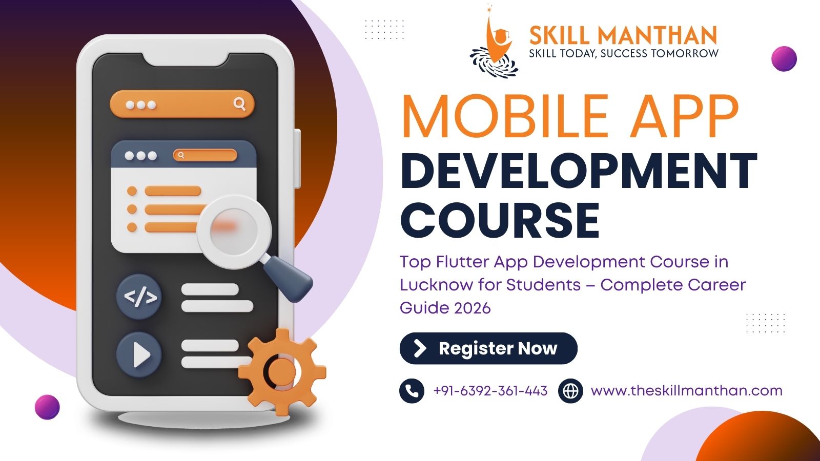 Top Flutter App Development Course in Lucknow for IT Students – Complete Career Guide 2026
